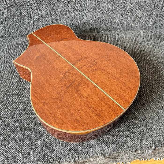 41 Inch Solid Spruce Top LEGO Style DIY Acoustic Guitar with Painting (PHT-005)