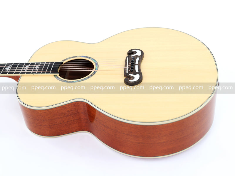 42-Inch Solid Spruce Top Glossy Finish Acoustic Guitar (JY-42N)