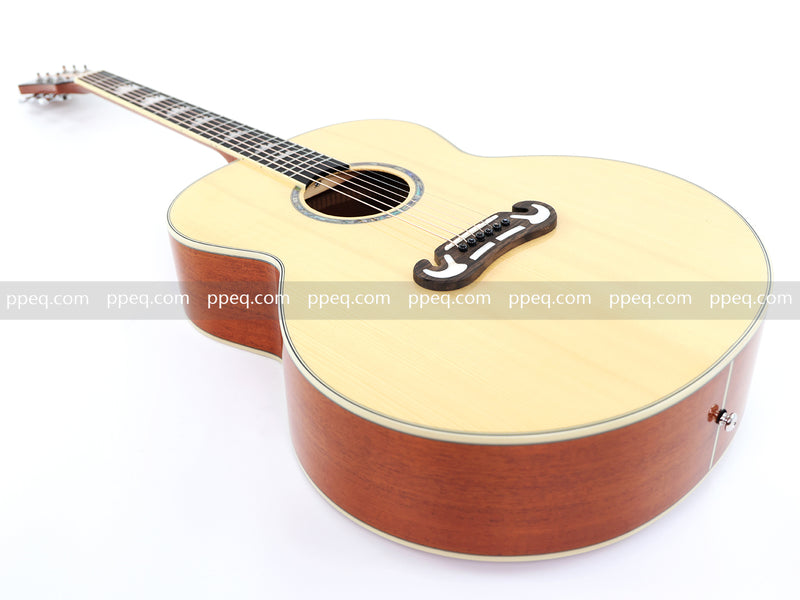 42-Inch Solid Spruce Top Glossy Finish Acoustic Guitar (JY-42N)