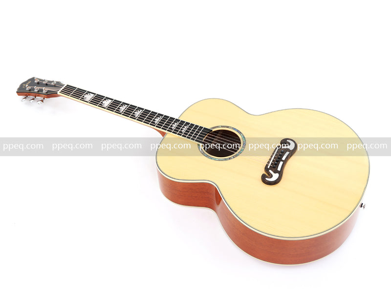 42-Inch Solid Spruce Top Glossy Finish Acoustic Guitar (JY-42N)