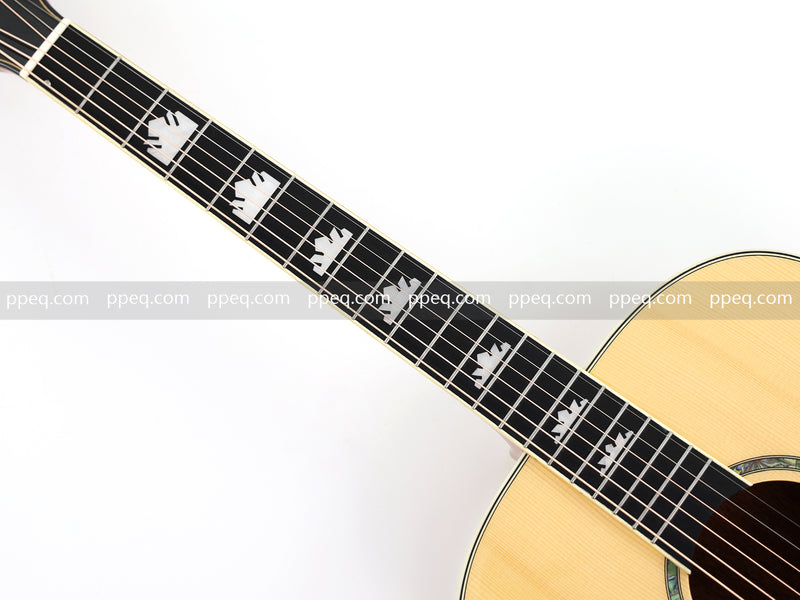 42-Inch Solid Spruce Top Glossy Finish Acoustic Guitar (JY-42N)