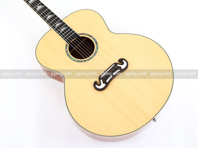 42-Inch Solid Spruce Top Glossy Finish Acoustic Guitar (JY-42N)