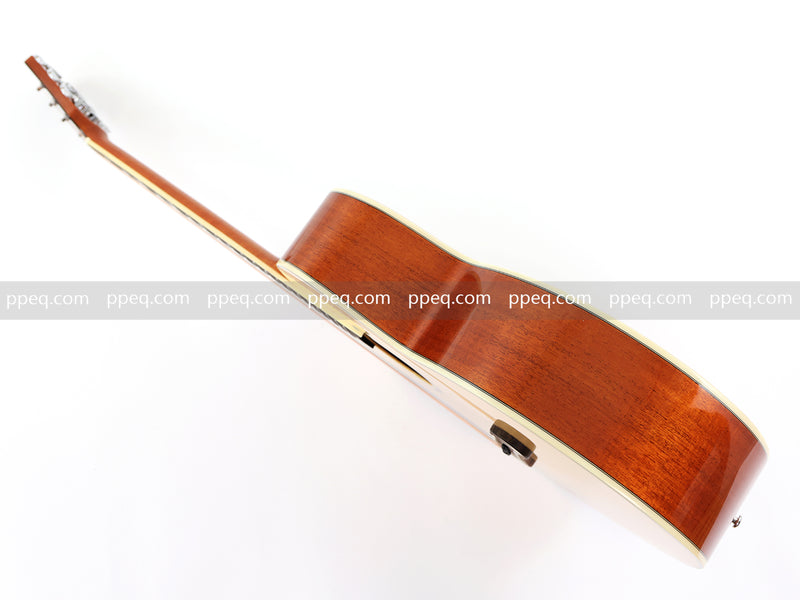 42-Inch Solid Spruce Top Glossy Finish Acoustic Guitar (JY-42N)