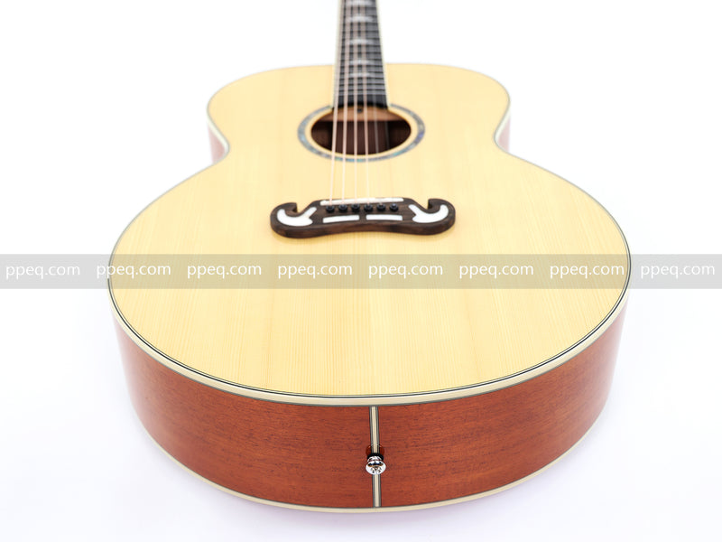 42-Inch Solid Spruce Top Glossy Finish Acoustic Guitar (JY-42N)