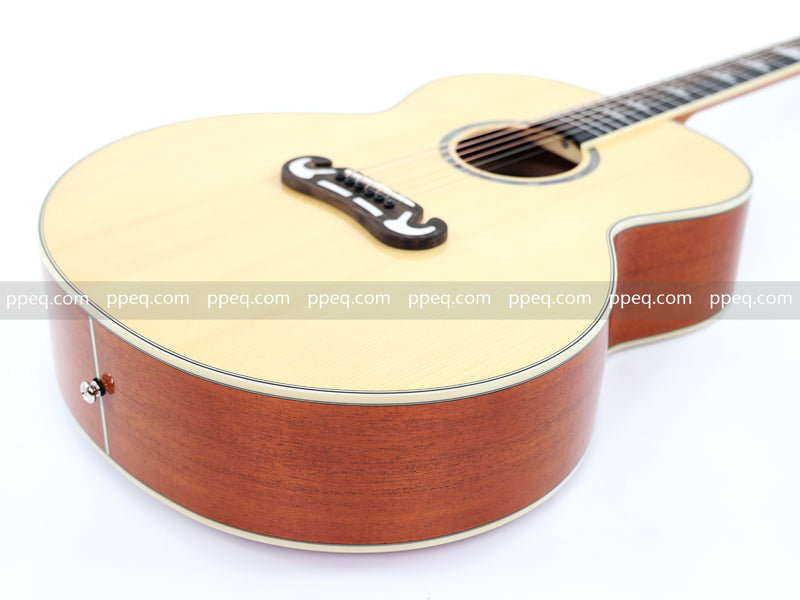 42-Inch Solid Spruce Top Glossy Finish Acoustic Guitar (JY-42N)