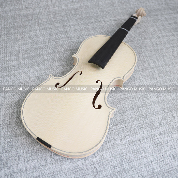 4/4 Solid Spruce Top/ Italy Solid Flamed Maple Back & Sides DIY Violin Kit (PVL-901)