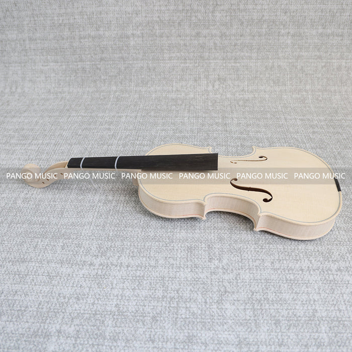 4/4 Solid Spruce Top/ Italy Solid Flamed Maple Back & Sides DIY Violin Kit (PVL-907)