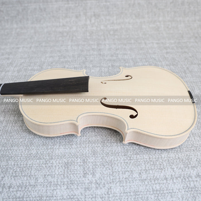 4/4 Solid Spruce Top/ Italy Solid Flamed Maple Back & Sides DIY Violin Kit (PVL-907)