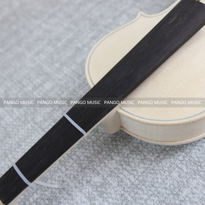 4/4 Solid Spruce Top/ Italy Solid Flamed Maple Back & Sides DIY Violin Kit (PVL-907)