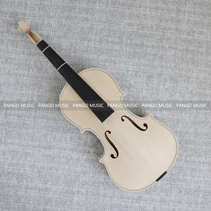 4/4 Solid Spruce Top/ Italy Solid Flamed Maple Back & Sides DIY Violin Kit (PVL-907)