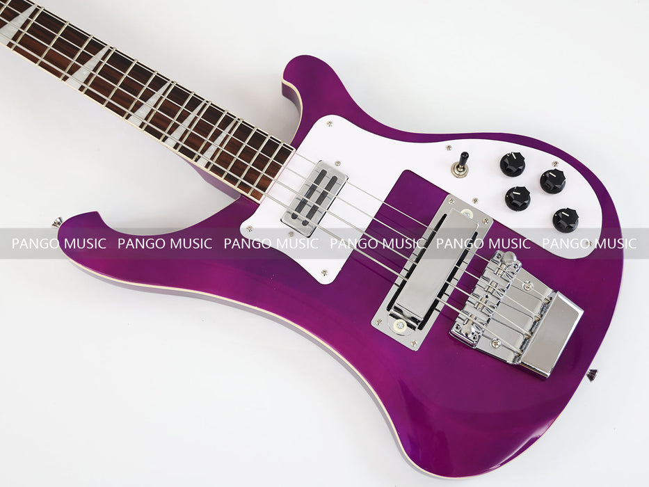 4 Strings All Purple Electric Bass Guitar (GKS-072)