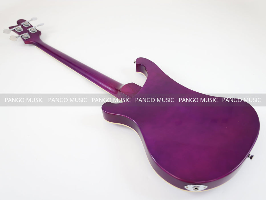 4 Strings All Purple Electric Bass Guitar (GKS-072)