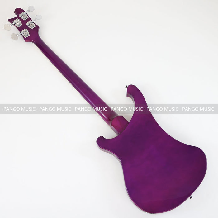 4 Strings All Purple Electric Bass Guitar (GKS-072)