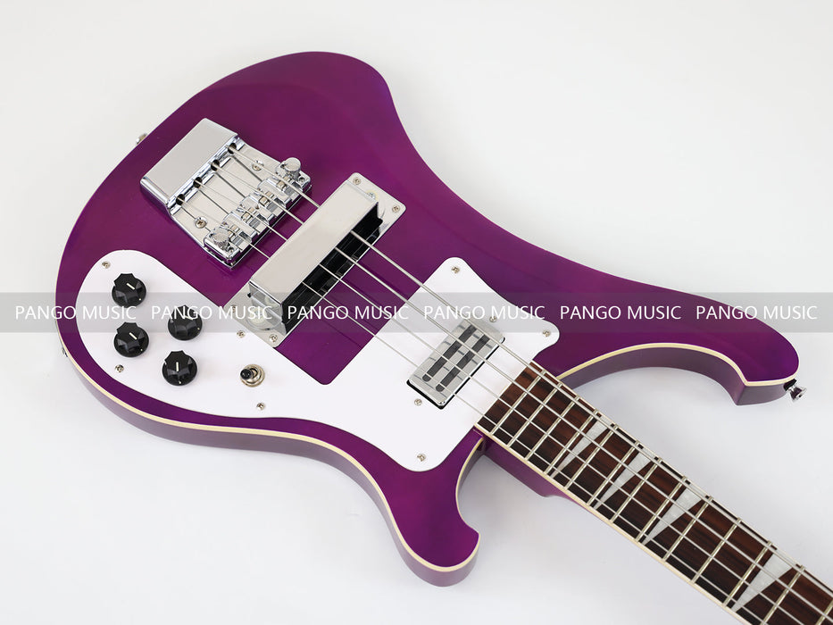 4 Strings All Purple Electric Bass Guitar (GKS-072)