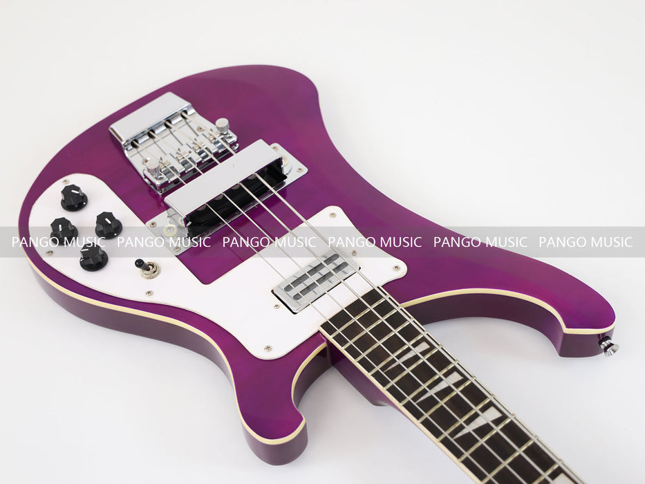 4 Strings All Purple Electric Bass Guitar (GKS-098)