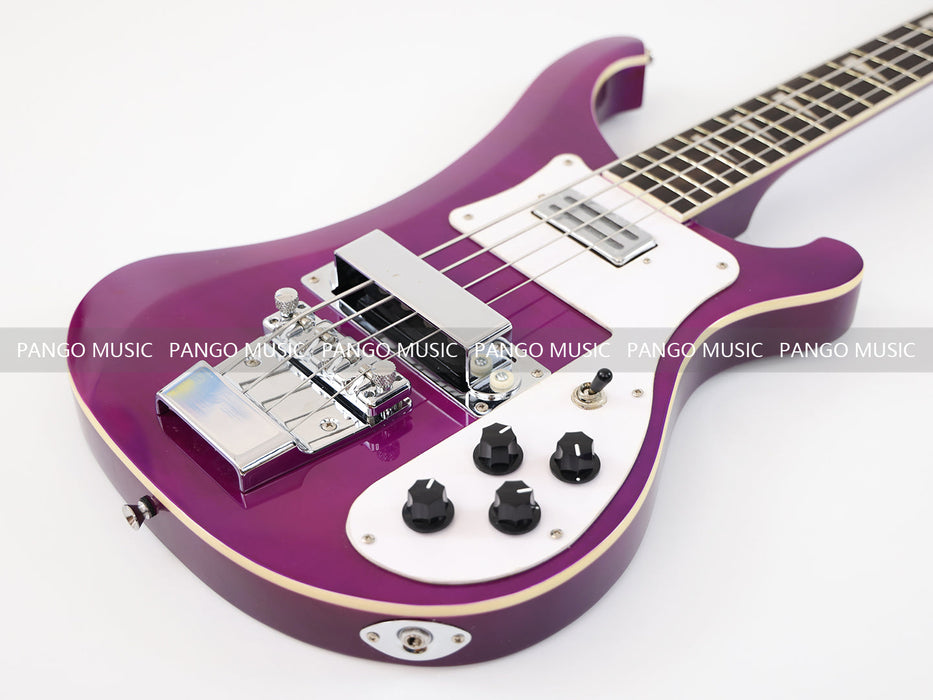 4 Strings All Purple Electric Bass Guitar (GKS-098)