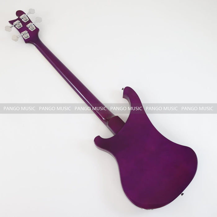 4 Strings All Purple Electric Bass Guitar (GKS-098)