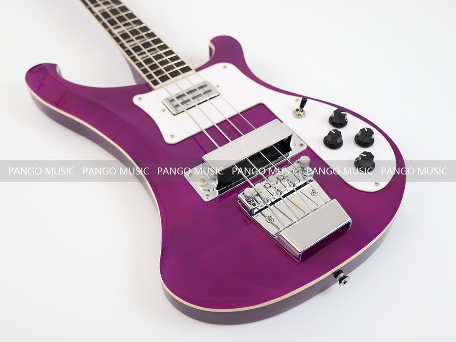 4 Strings All Purple Electric Bass Guitar (GKS-098)