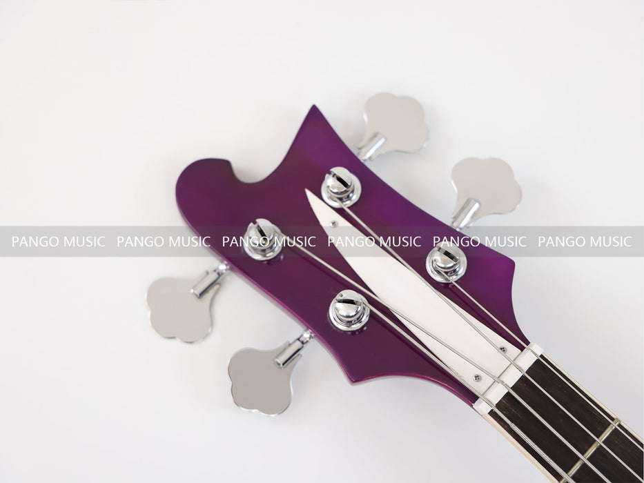 4 Strings All Purple Electric Bass Guitar (GKS-098)