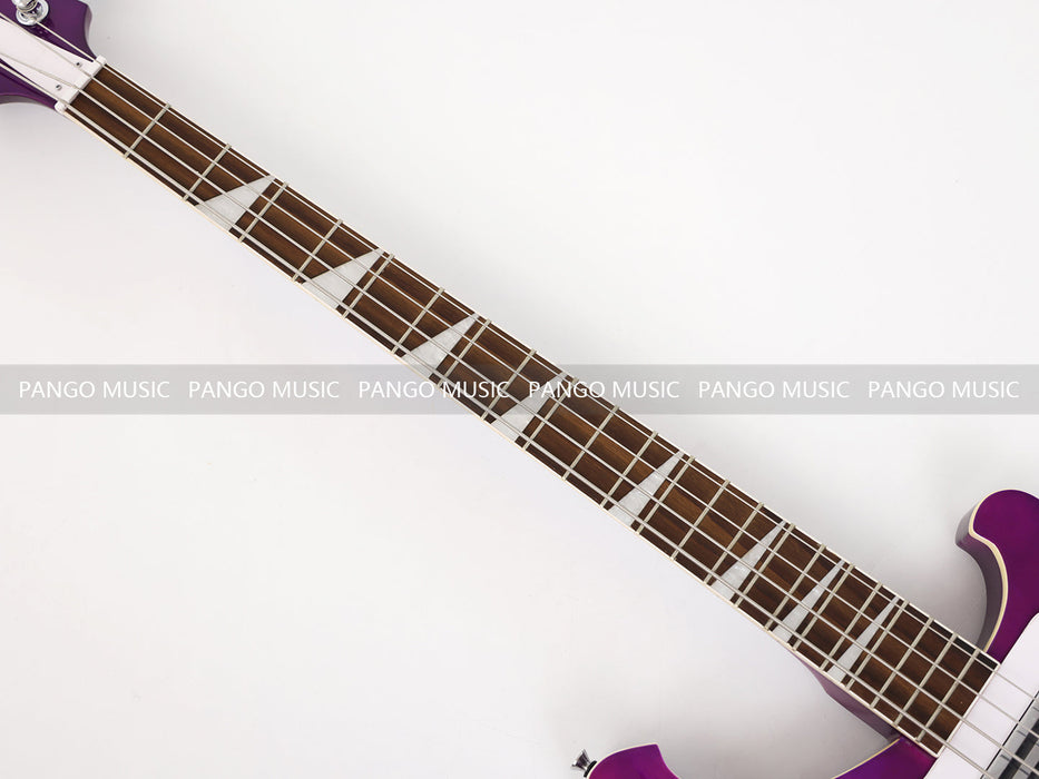 4 Strings All Purple Electric Bass Guitar (GKS-126)