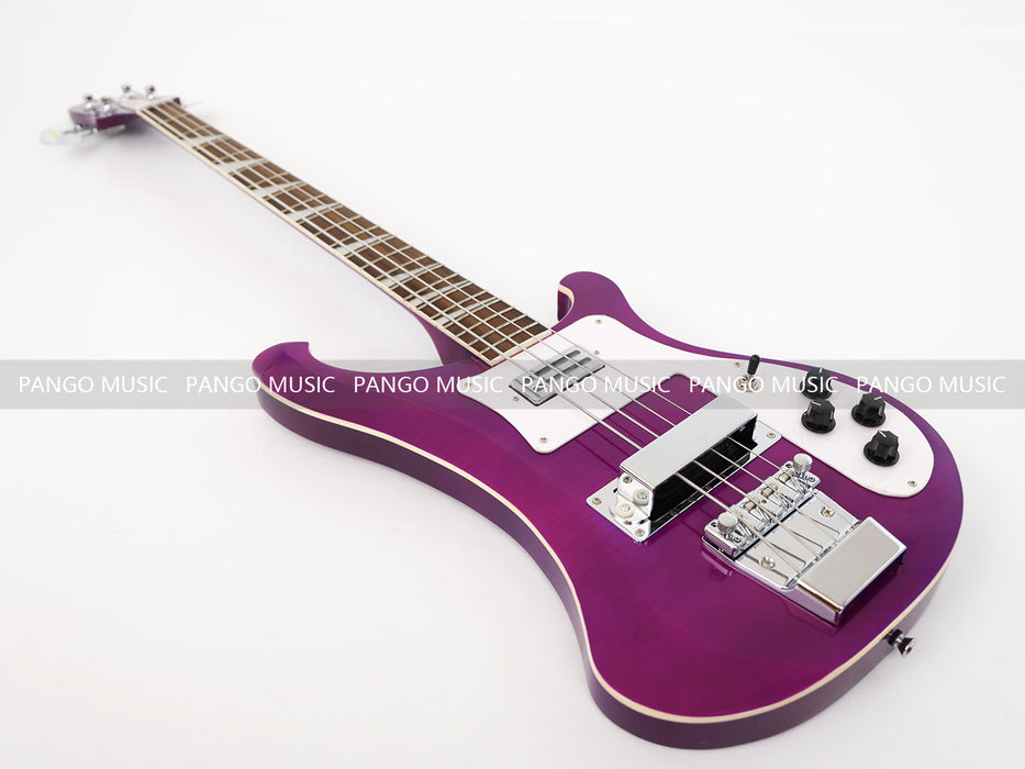 4 Strings All Purple Electric Bass Guitar (GKS-126)