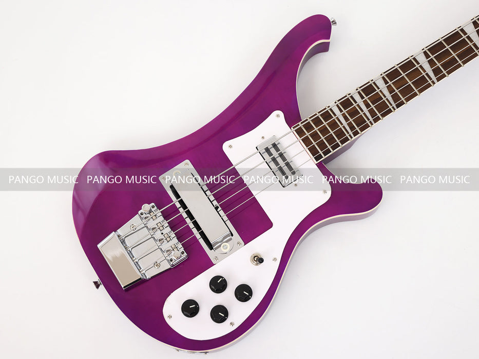 4 Strings All Purple Electric Bass Guitar (GKS-126)