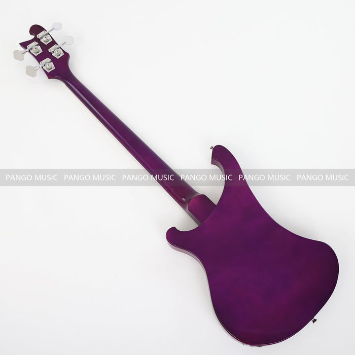 4 Strings All Purple Electric Bass Guitar (GKS-126)