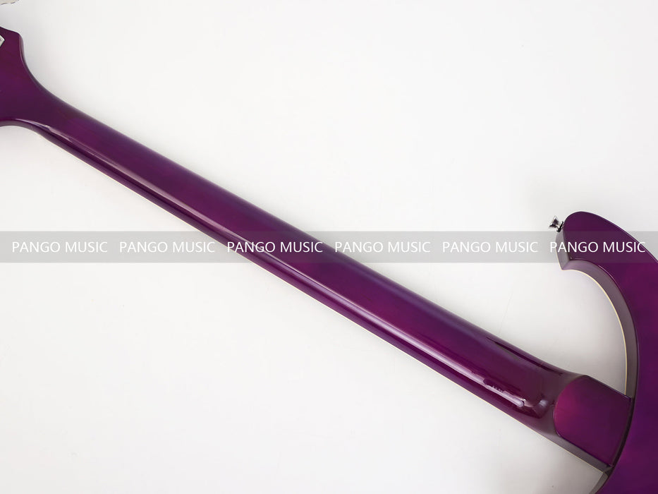 4 Strings All Purple Electric Bass Guitar (GKS-126)