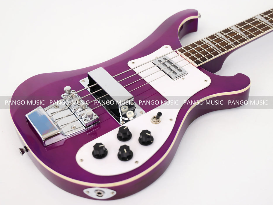 4 Strings All Purple Electric Bass Guitar (GKS-126)