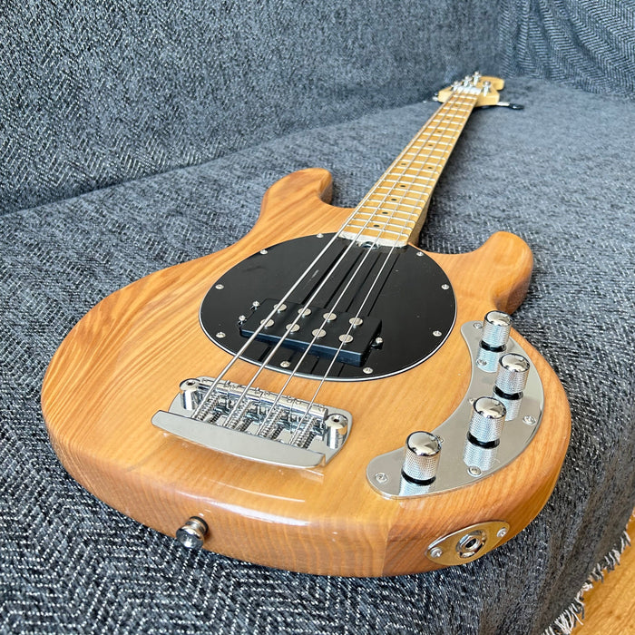 4 Strings Ash Body Electric Bass Guitar (GKS-014)