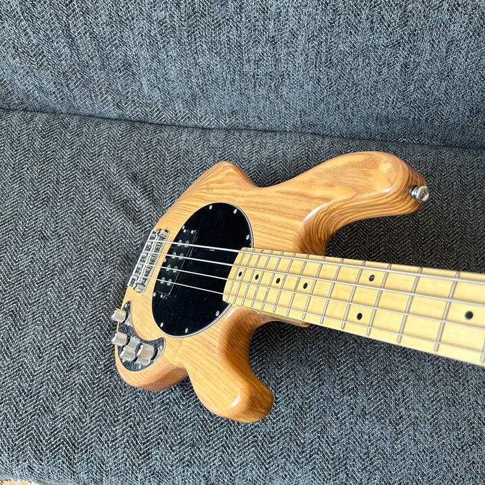 4 Strings Ash Body Electric Bass Guitar (GKS-014)