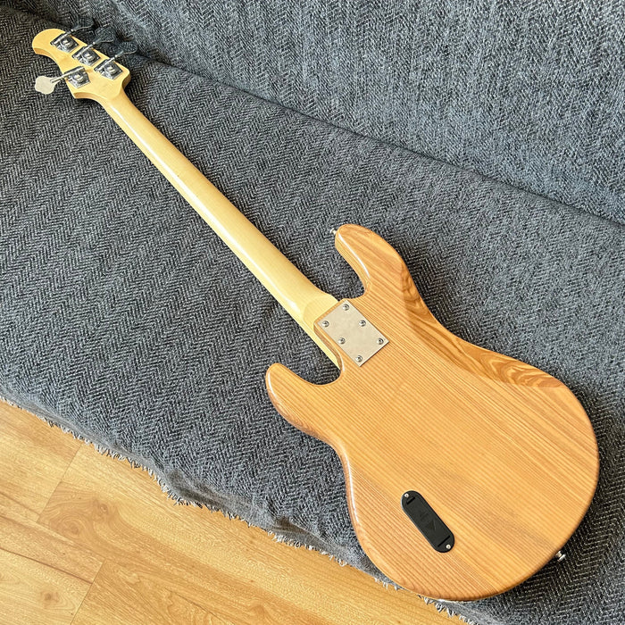 4 Strings Ash Body Electric Bass Guitar (GKS-014)