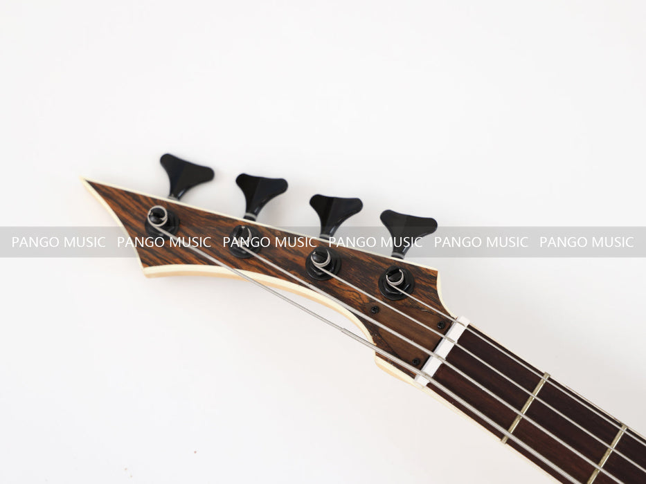 4 Strings Ash Wood Body Reverse Headstock Electric Bass Guitar (GKS-074)