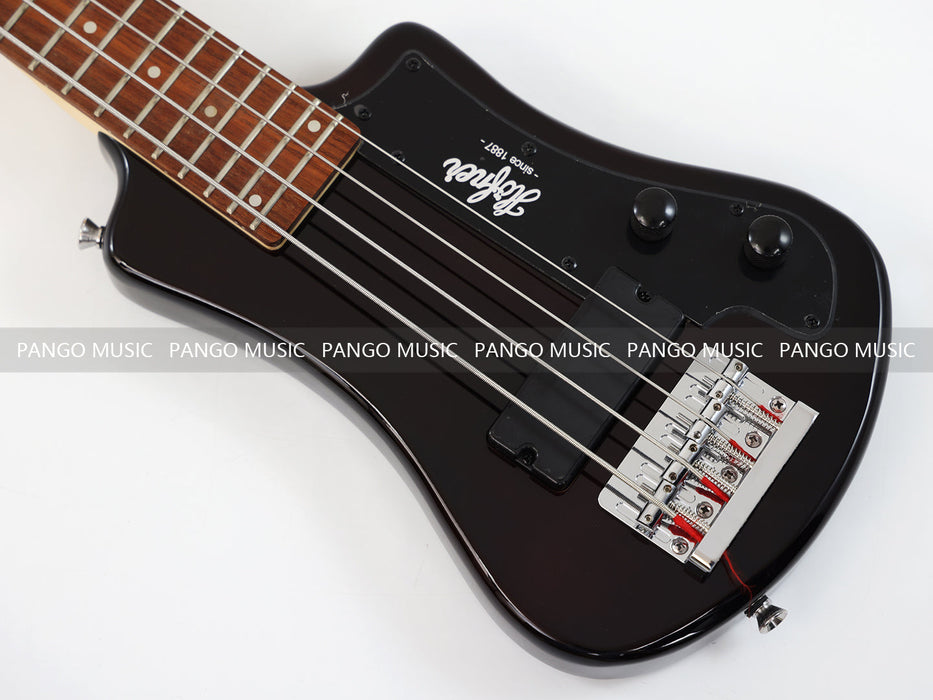 4 Strings Black Electric Bass Guitar (PHF-118)