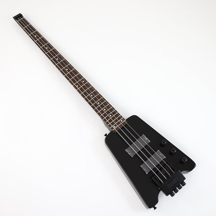 4 Strings Headless All Black Electric Bass Guitar (GKS-079)