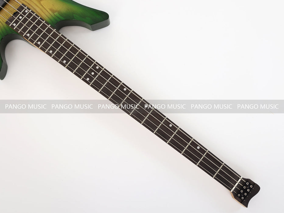 PPEQ 4 Strings Headless Ash Wood Body Electric Bass Guitar (PJX-680)