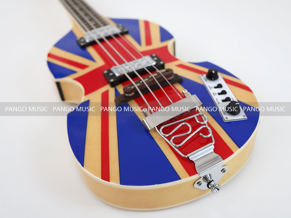 4 Strings Hollow Body Electric Bass Guitar (GKS-042)