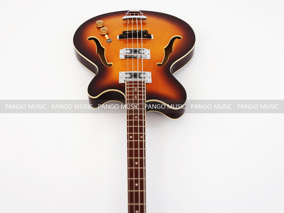 PPEQ 4 Strings Semi Hollow Electric Bass Guitar (PHY-121)