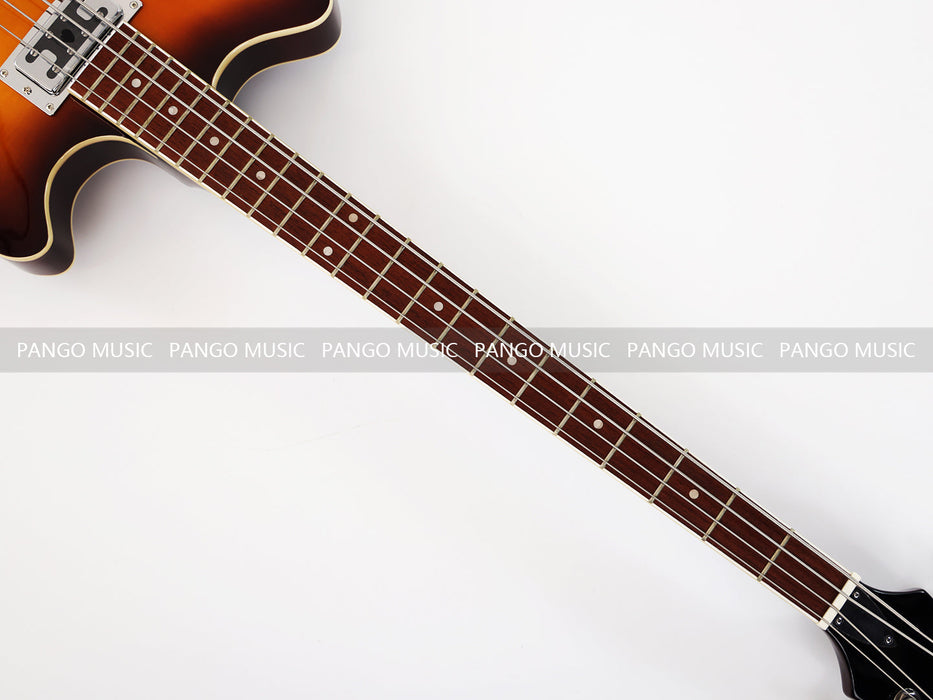 PPEQ 4 Strings Semi Hollow Electric Bass Guitar (PHY-121)