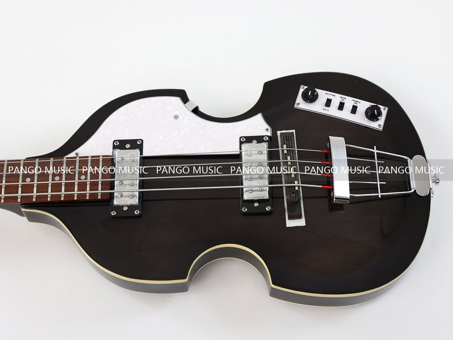 4 Strings Semi Hollow Violin Electric Bass Guitar (PHF-125)