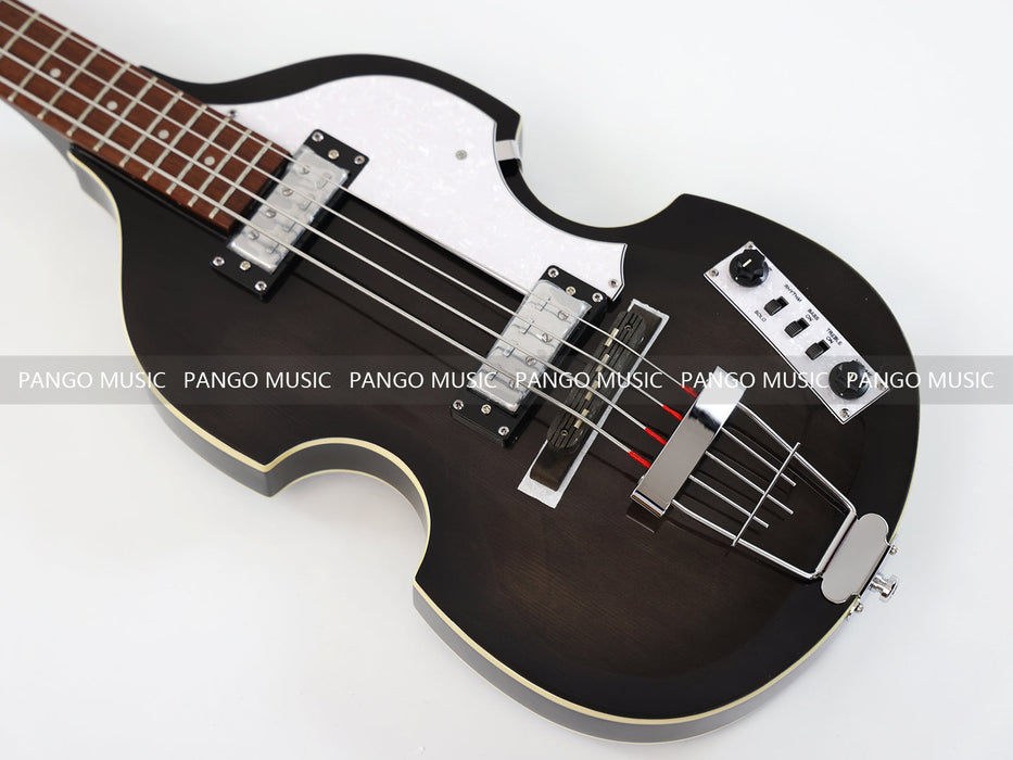 4 Strings Semi Hollow Violin Electric Bass Guitar (PHF-125)