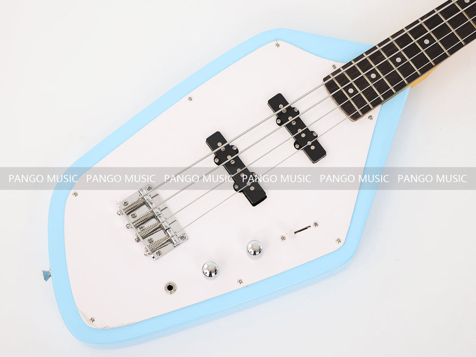 4 Strings Watery Blue Electric Bass Guitar (GKS-118)