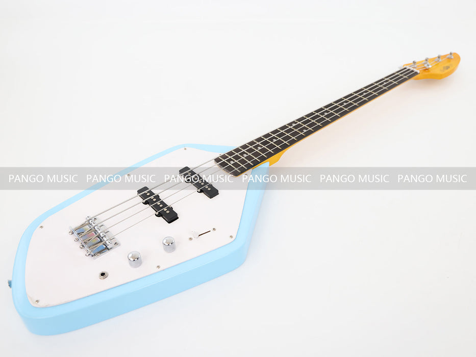 4 Strings Watery Blue Electric Bass Guitar (GKS-118)