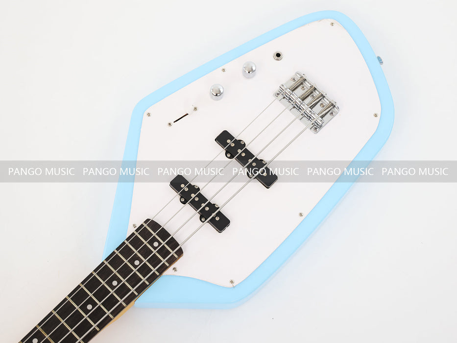 4 Strings Watery Blue Electric Bass Guitar (GKS-118)