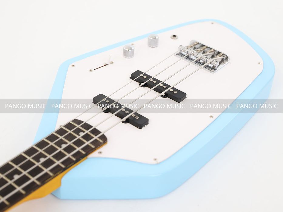 4 Strings Watery Blue Electric Bass Guitar (GKS-118)