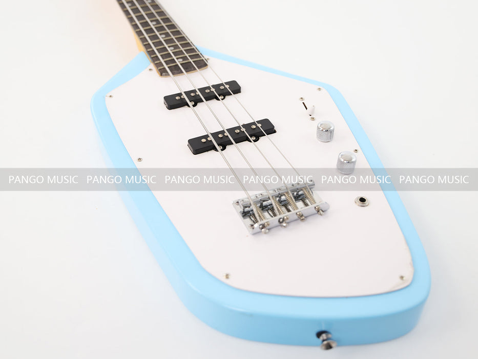 4 Strings Watery Blue Electric Bass Guitar (GKS-118)