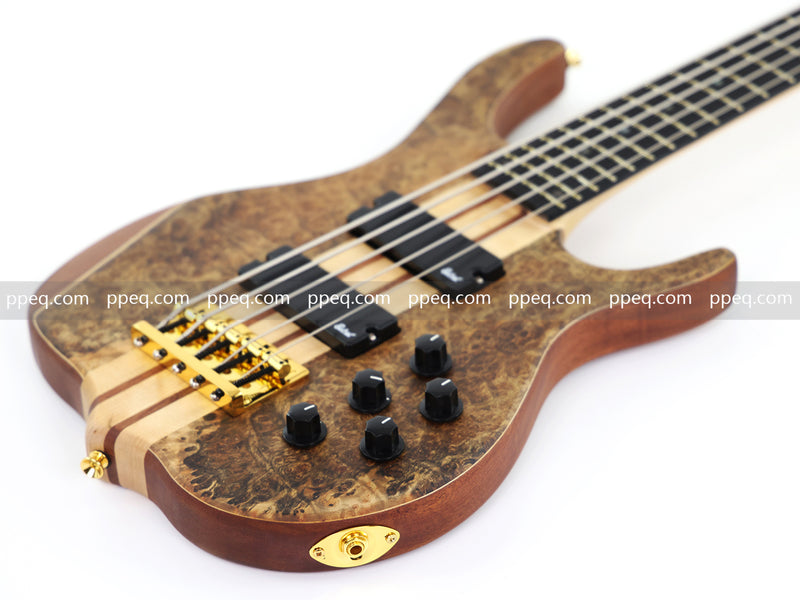 5-String Neck-Through Active Electric Bass Guitar (YMZ-193X)