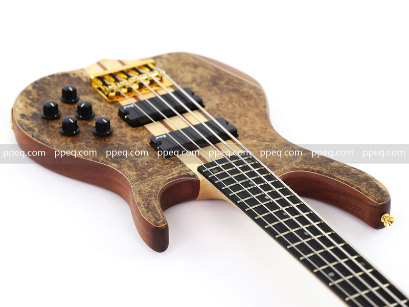 5-String Neck-Through Active Electric Bass Guitar (YMZ-193X)