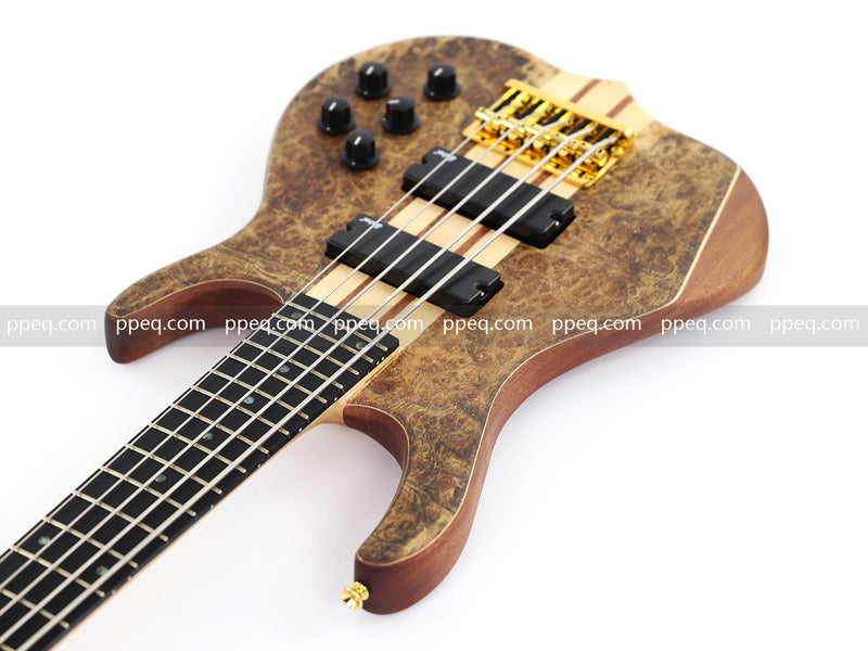 5-String Neck-Through Active Electric Bass Guitar (YMZ-193X)