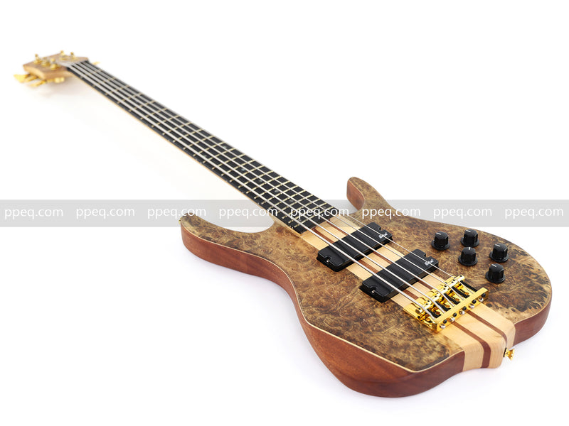 5-String Neck-Through Active Electric Bass Guitar (YMZ-193X)